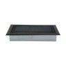Grelha de Ventilação 185x330mm Com Aro Alumínio Grelha de Ventilação 185x330mm Com Aro Alumínio