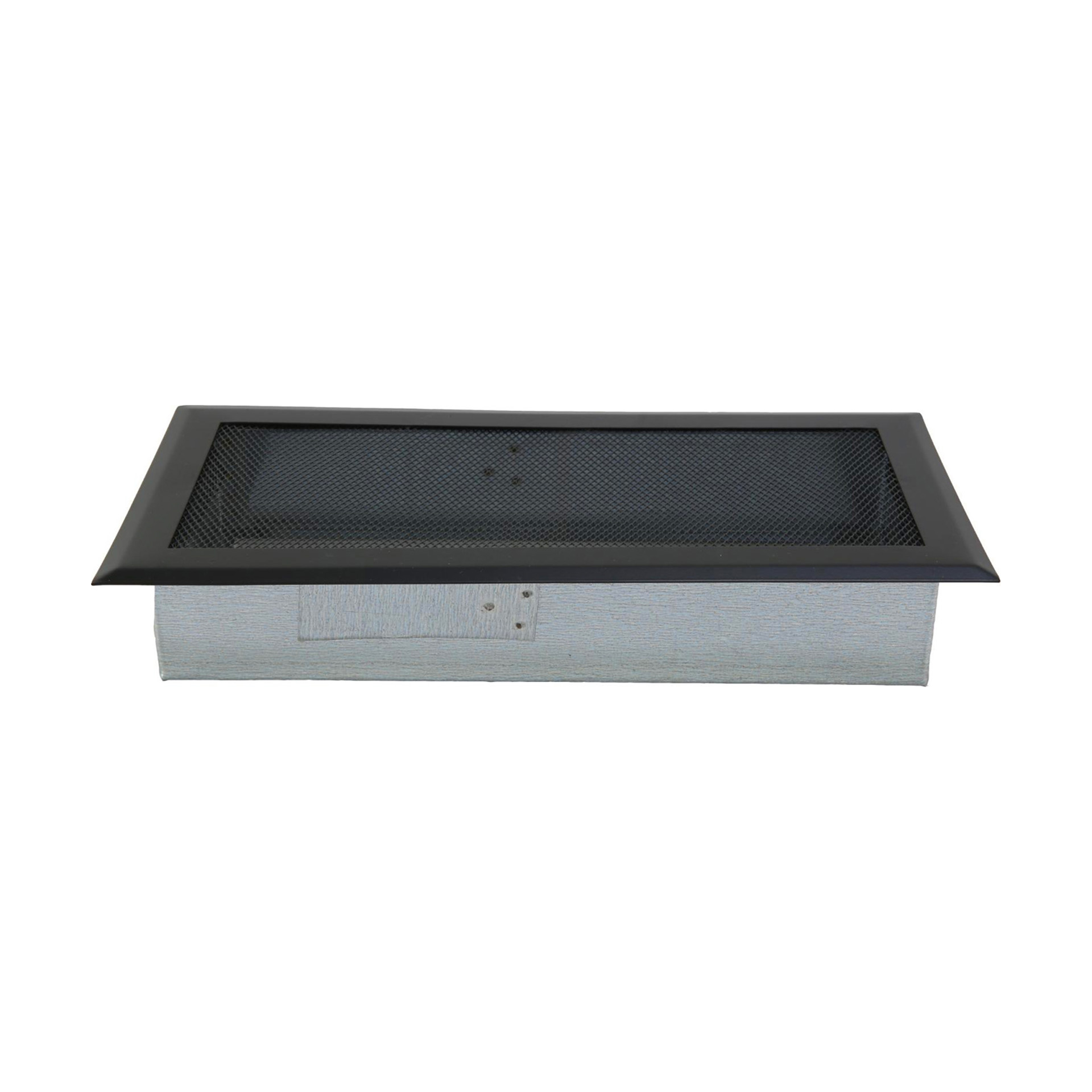 Grelha de Ventilação 185x330mm Com Aro Alumínio