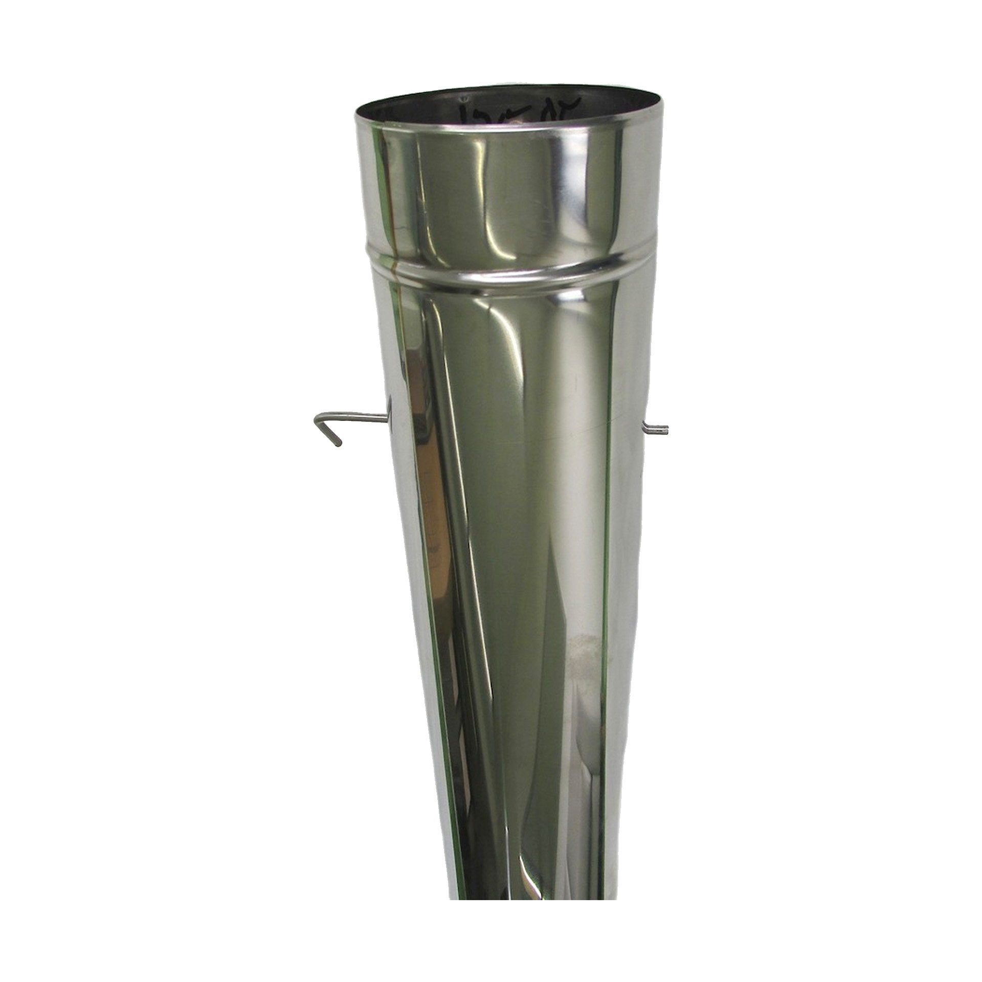 Tubo Com Registo Inox Ø 150x1000mm