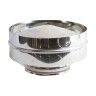 Chapéu Salamandra com Aba Inox Ø 80mm Chapéu Salamandra com Aba Inox Ø 80mm