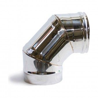 Curva M/F Inox 90º Ø 80mm Curva M/F Inox 90º Ø 80mm