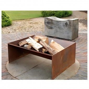 Lareira de Exterior Amber 50x40x30cm Design Grill