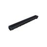 Canalete com Grelha A15 Preto PP 100x12x8,4cm Canalete com Grelha A15 Preto PP 100x12x8,4cm