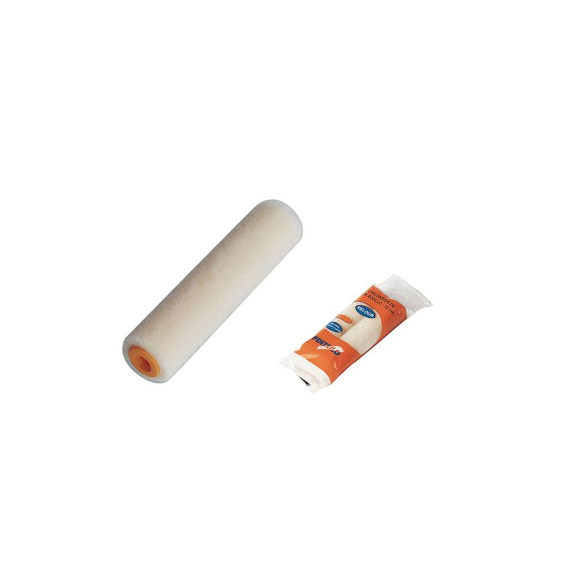 2 Recargas Mini Rolo Pintura Esmalte Lã Ovelha