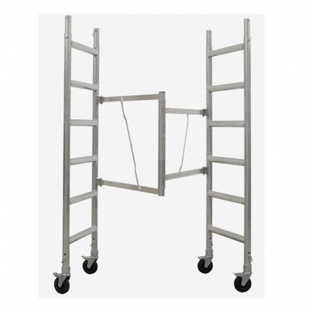 Mesa Andaime Rolante Alumínio com Alçapão 2.70M Irbal Mesa Andaime Rolante Alumínio com Alçapão 2.70M Irbal