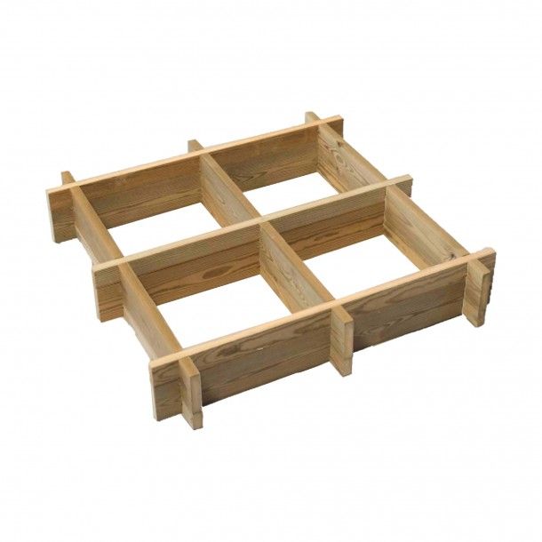 Mini Horta Urbana 80x80x30cm Tosca