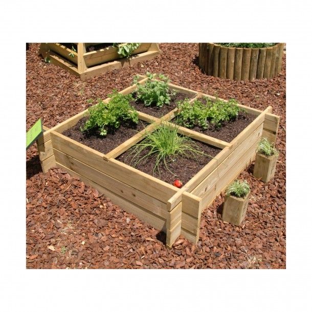 Mini Horta Urbana 80x80x30cm Tosca