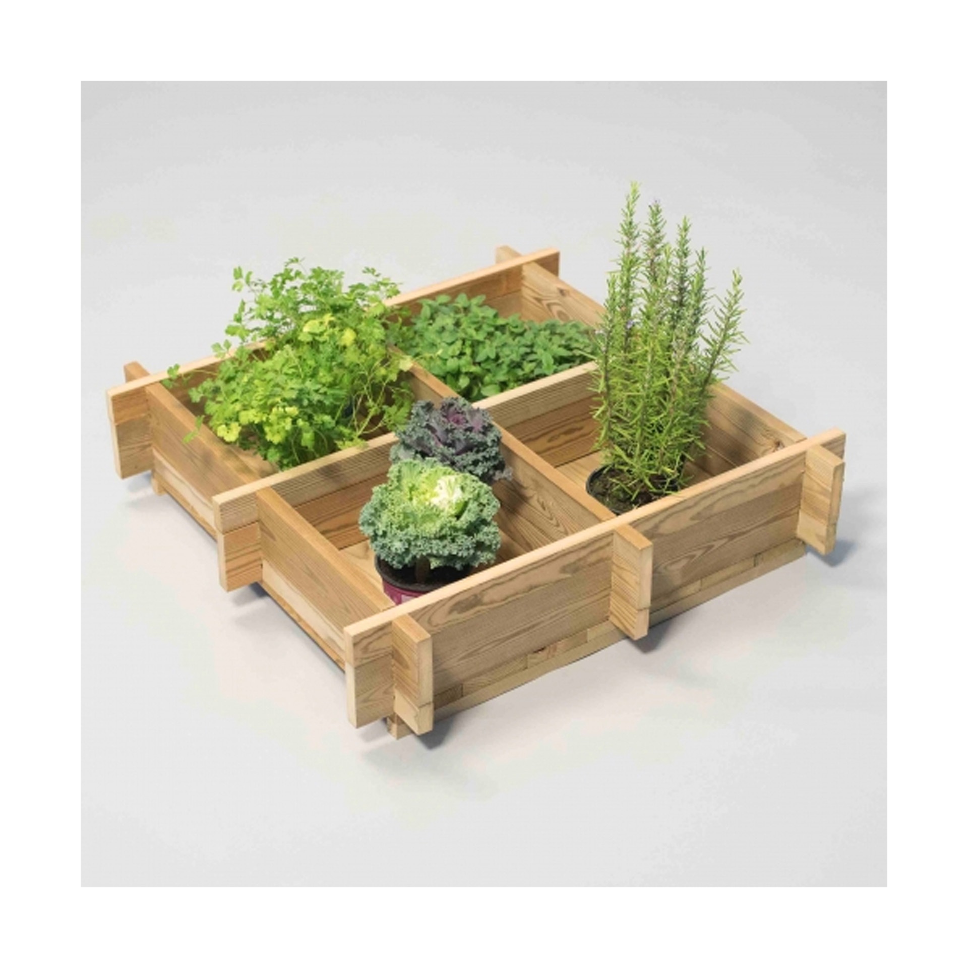 Mini Horta Urbana 80x80x30cm Tosca