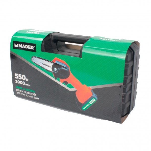 Mini Motosserra a Bateria 24V 550W Mader Mini Motosserra a Bateria 24V 550W Mader