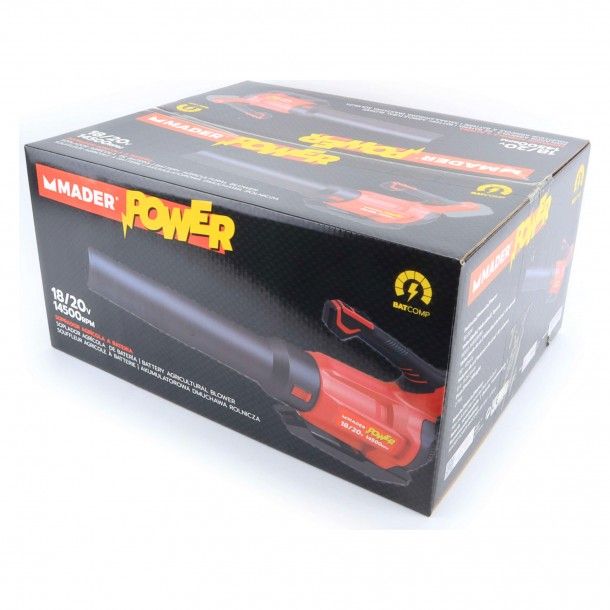 Soprador sem Bateria 18/20V 13.8m3/min Mader Soprador sem Bateria 18/20V 13.8m3/min Mader