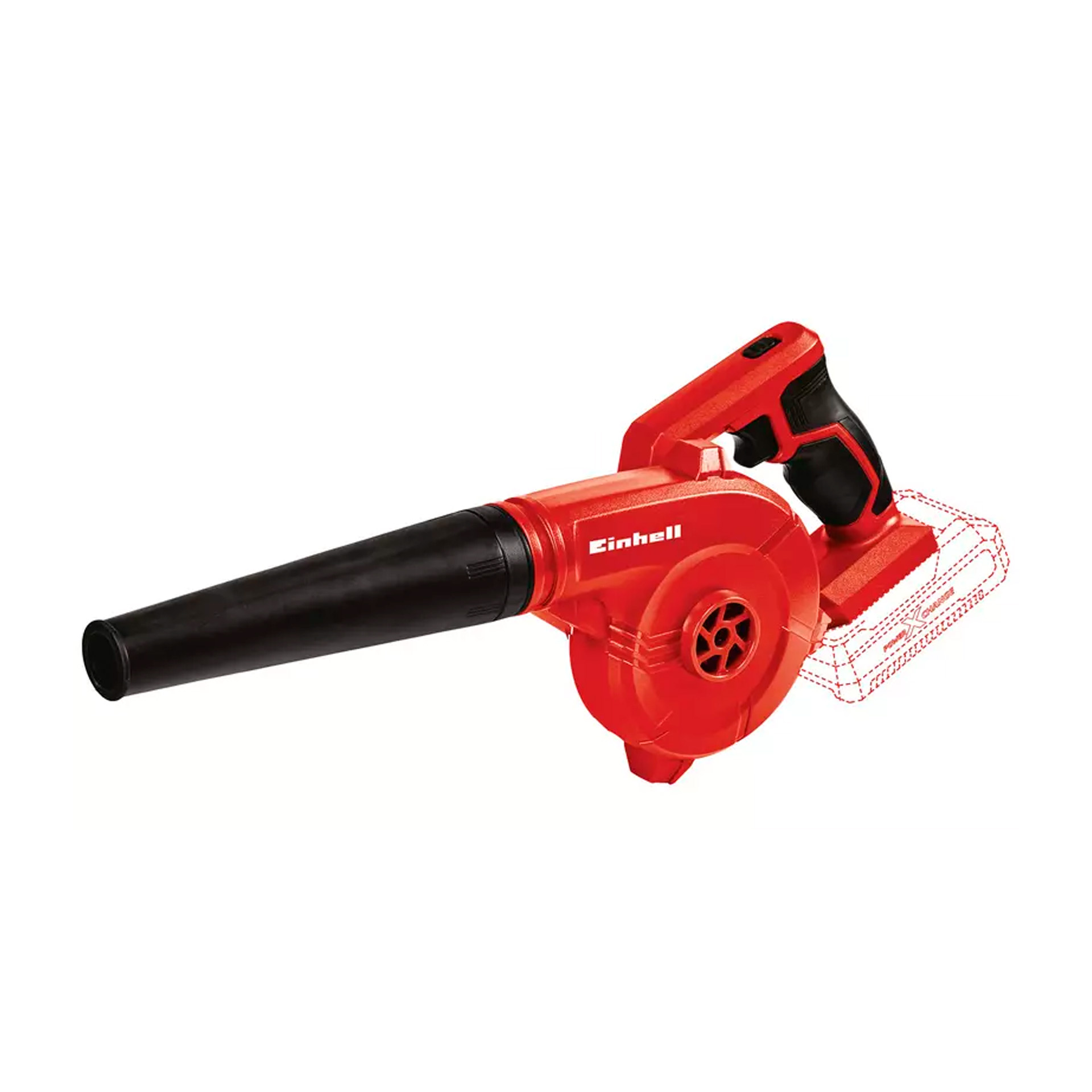 Soprador sem Bateria 180Km/h 18V TE-CB 18/180Li Einhell