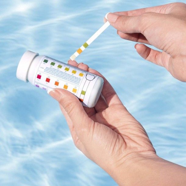 Medidor de pH 3 em 1 para Piscinas Tiras 50 Uni Bestway