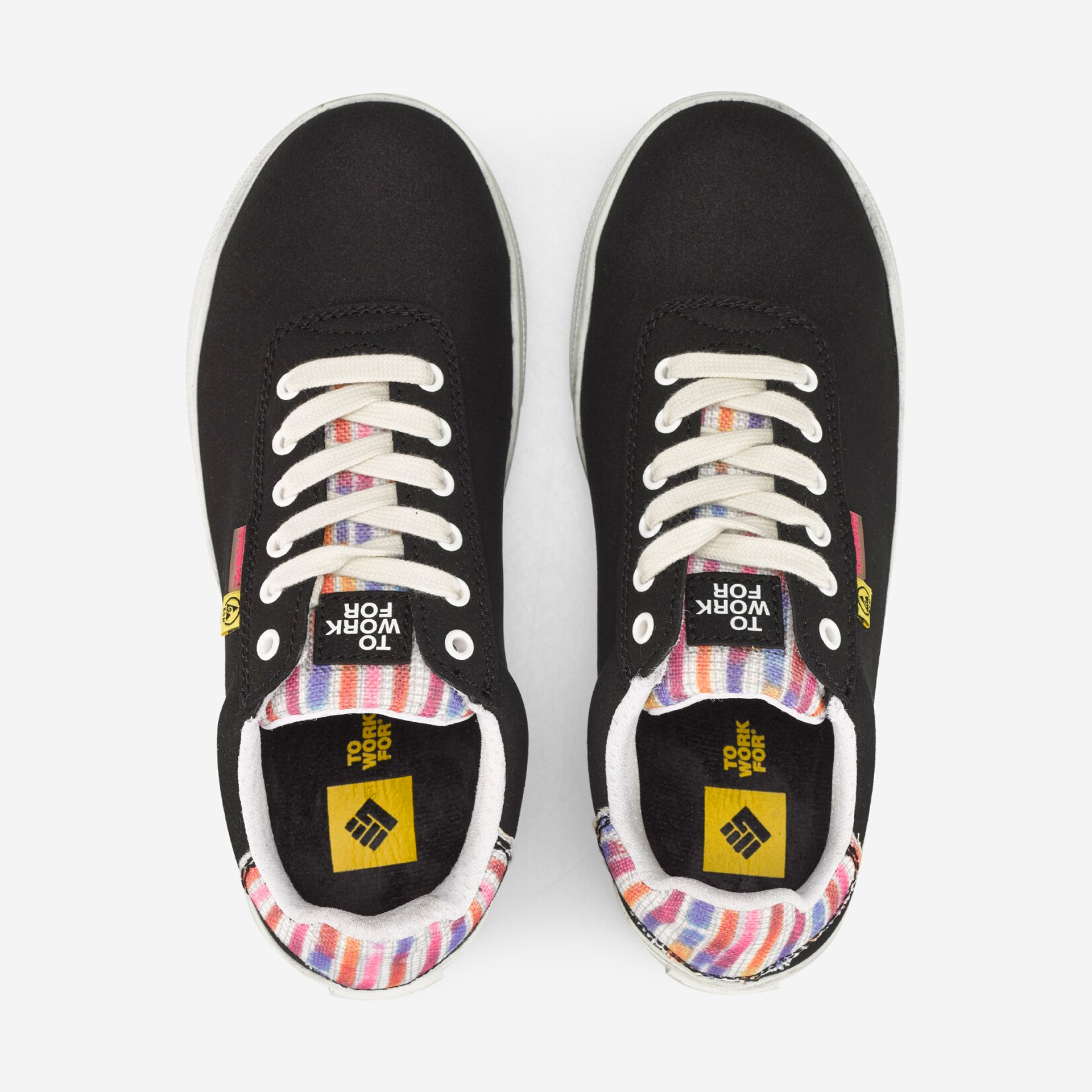 Sapato de Segurança Preto com Biqueira de Alumínio Bond Street S3 ToWorkFor