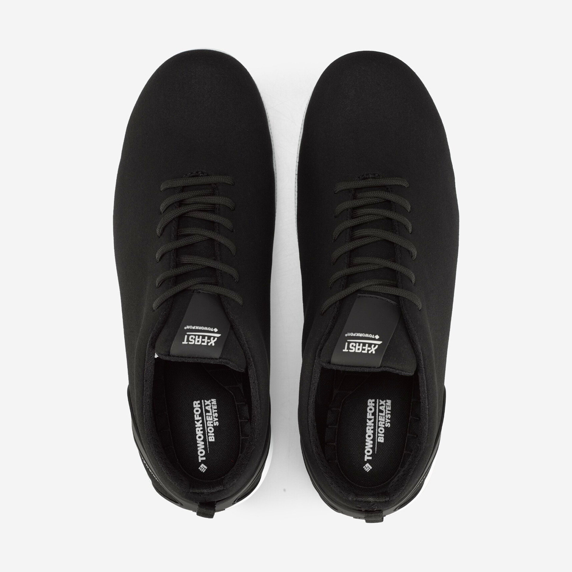 Sapato de Segurança Preto Biqueira de Alumínio X-02 S3 Nº42 ToWorkFor