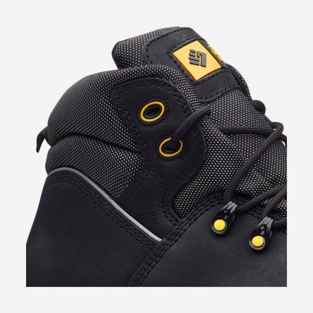 Bota de Trabalho Pele Preta com Biqueira de Carbono Nurburgring S3 ToWorkFor Bota de Trabalho Pele Preta com Biqueira de Carbono Nurburgring S3 ToWorkFor