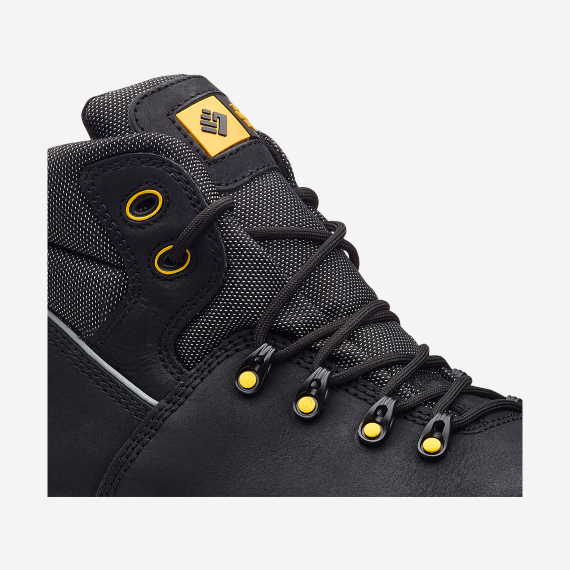 Bota de Trabalho Pele Preta com Biqueira de Carbono Nurburgring S3 ToWorkFor