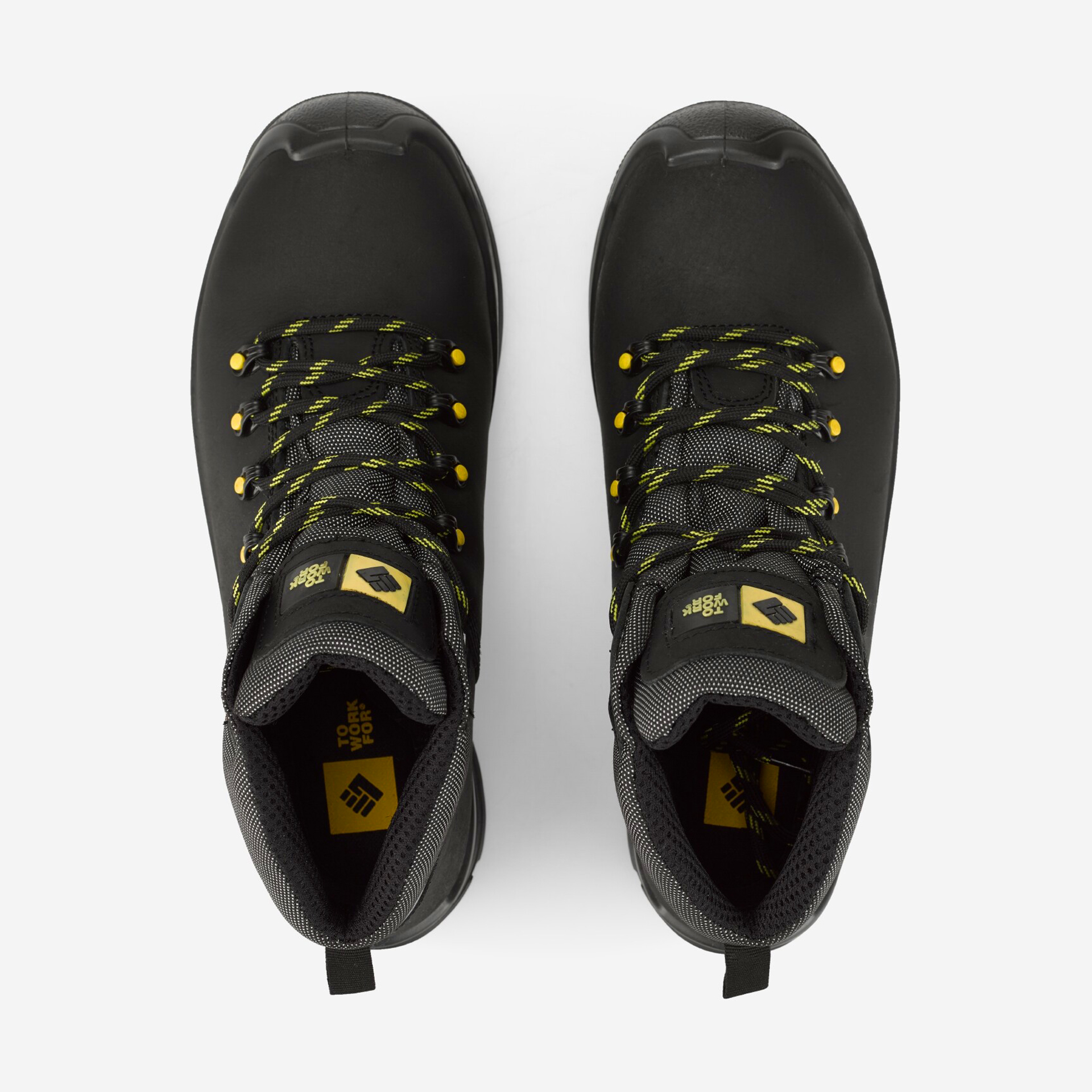 Bota de Trabalho Pele Preta com Biqueira de Carbono Nurburgring S3 ToWorkFor