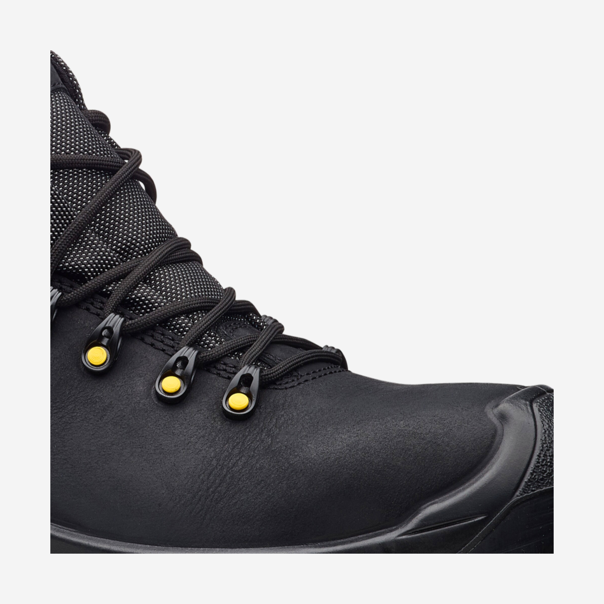 Bota de Trabalho Pele Preta com Biqueira de Carbono Nurburgring S3 ToWorkFor