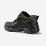 Sapato de Segurança em Pele Preta com Biqueira de Carbono Silverstone S3 ToWorkFor Sapato de Segurança em Pele Preta com Biqueira de Carbono Silverstone S3 ToWorkFor