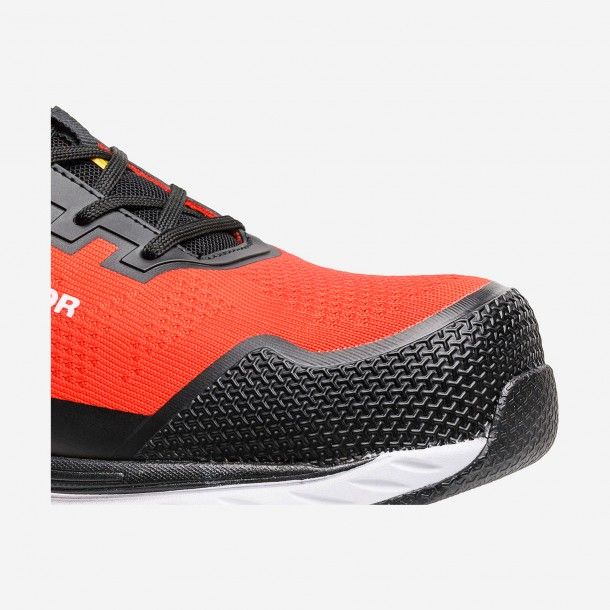 Sapato de Segurança em TPU Vermelho com Biqueira de Alumínio Super Set Red S1P ToWorkFor Sapato de Segurança em TPU Vermelho com Biqueira de Alumínio Super Set Red S1P ToWorkFor