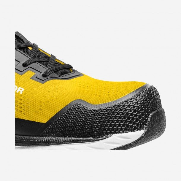 Sapato de Segurança em TPU Amarelo com Biqueira de Alumínio Super Set Yellow S1P ToWorkFor Sapato de Segurança em TPU Amarelo com Biqueira de Alumínio Super Set Yellow S1P ToWorkFor