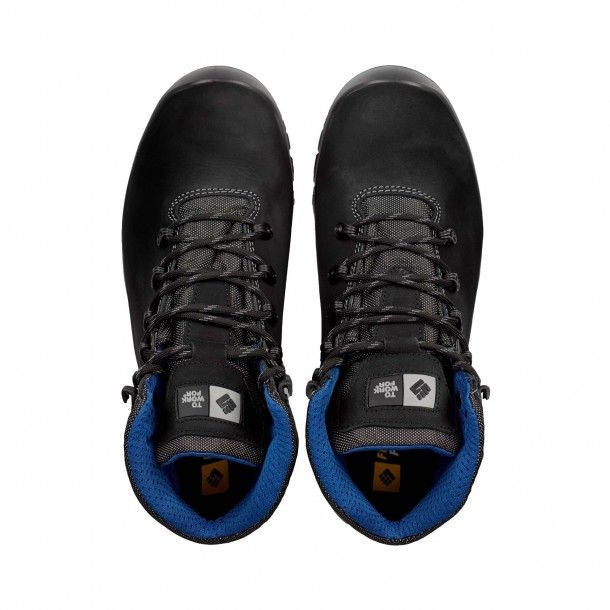 Bota de Trabalho Pele Preta com Biqueira Carbono Wheels S3 ToWorkFor Bota de Trabalho Pele Preta com Biqueira Carbono Wheels S3 ToWorkFor