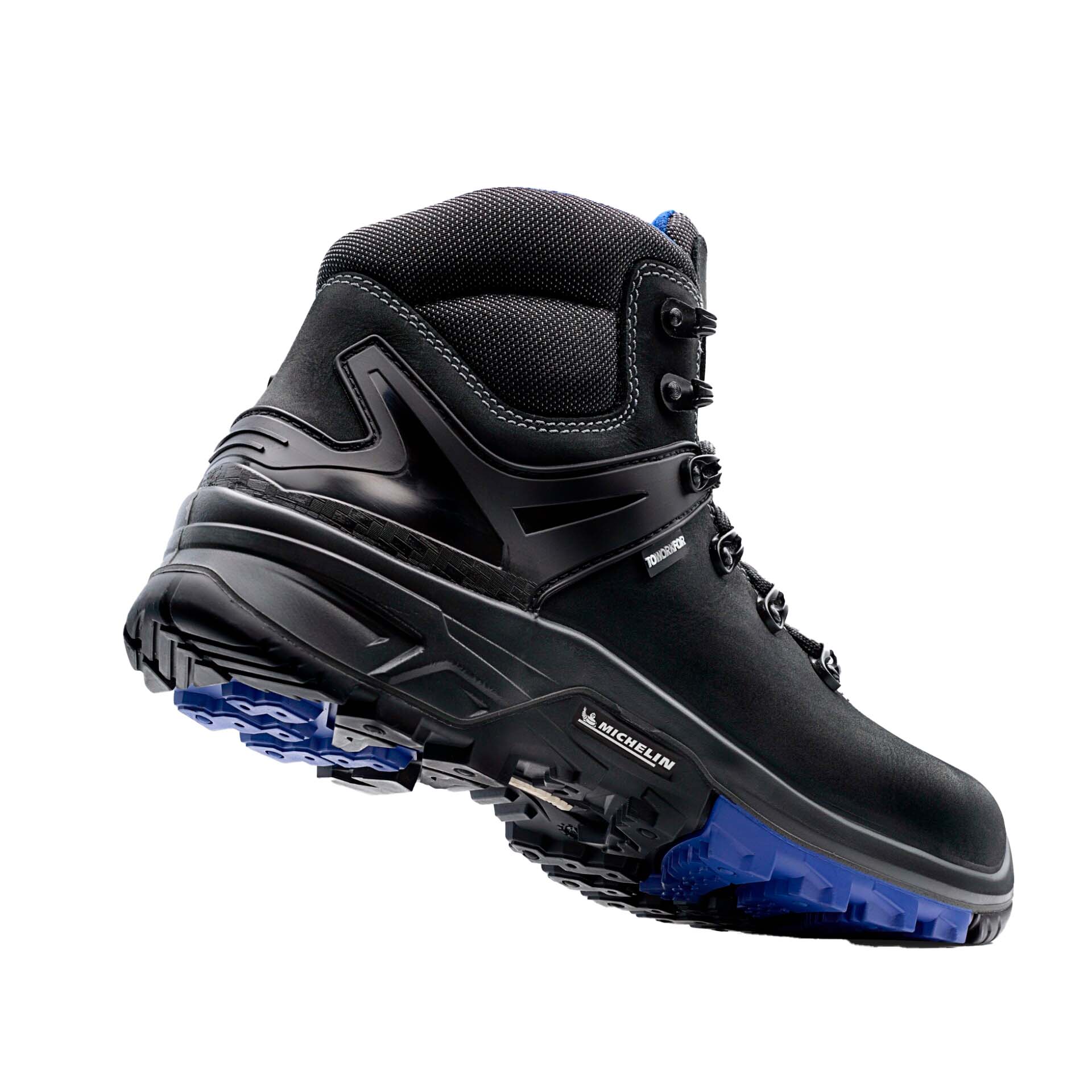 Bota de Trabalho Pele Preta com Biqueira Carbono Wheels S3 ToWorkFor