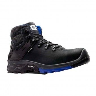 Bota de Trabalho Pele Preta com Biqueira Carbono Wheels S3 ToWorkFor