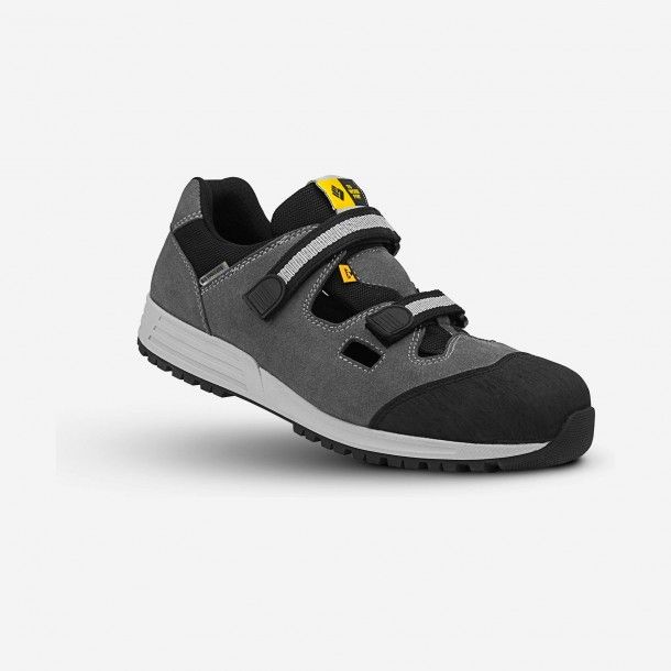 Sapato de Segurança Cinza com Biqueira de Alumínio Runner S1P ToWorkFor Sapato de Segurança Cinza com Biqueira de Alumínio Runner S1P ToWorkFor