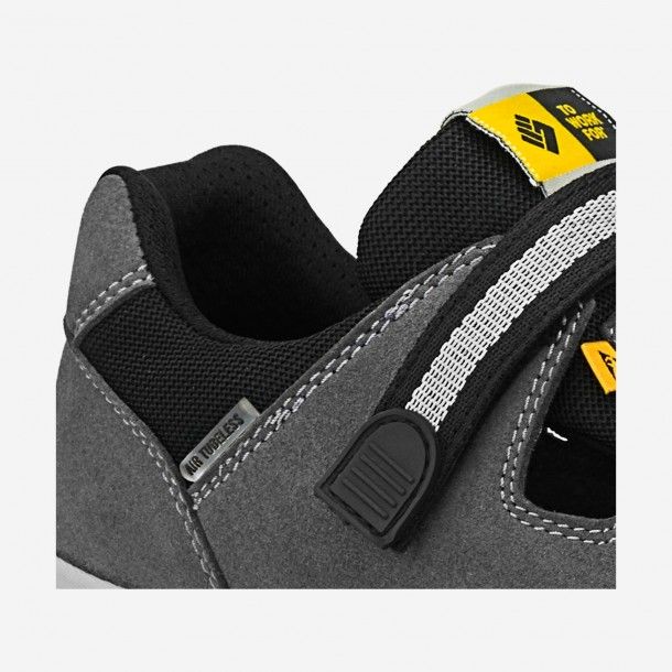 Sapato de Segurança Cinza com Biqueira de Alumínio Runner S1P ToWorkFor Sapato de Segurança Cinza com Biqueira de Alumínio Runner S1P ToWorkFor