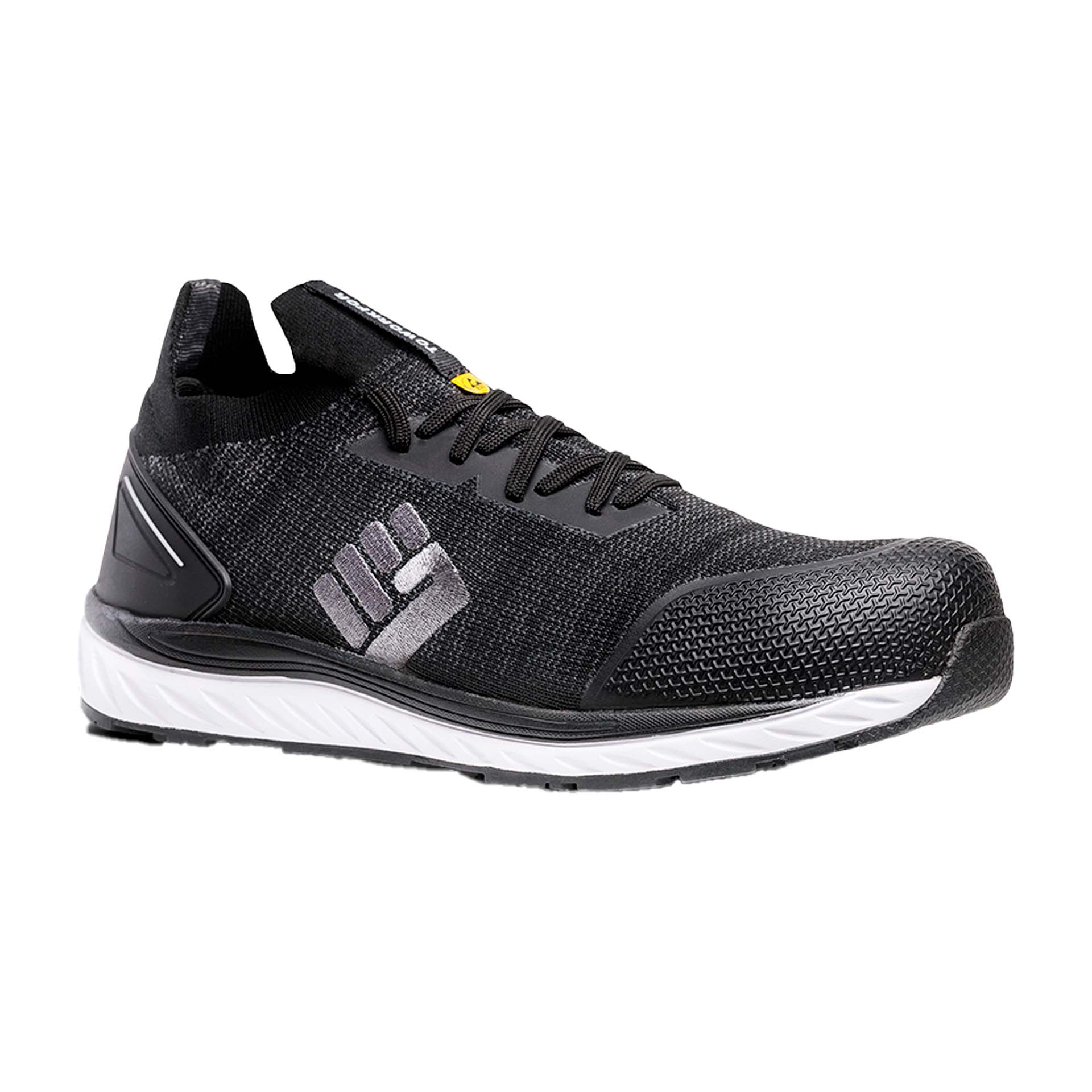Sapato de Segurança em Knit Preto com Biqueira Alumínio Cool Down S1P ToWorkFor