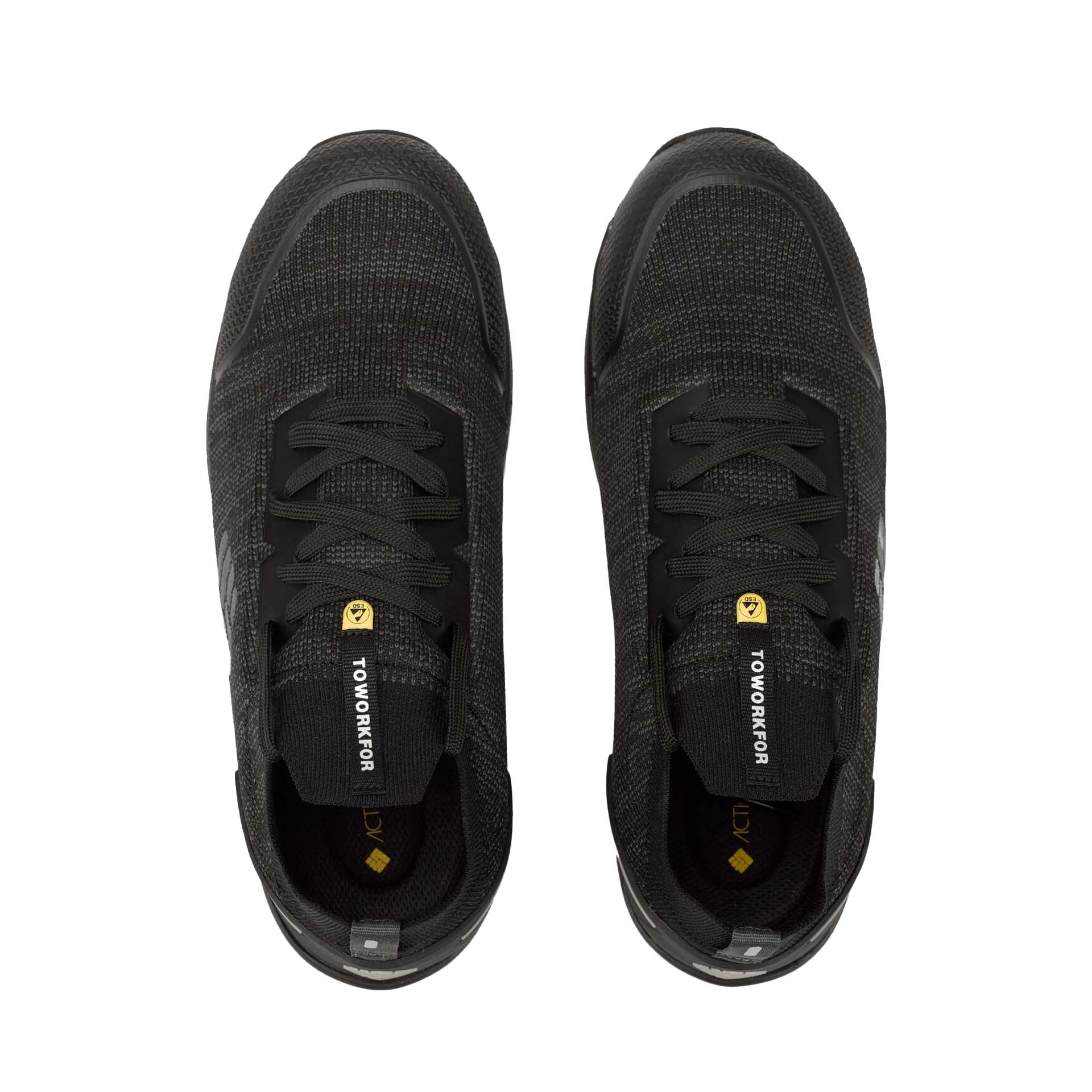 Sapato de Segurança em Knit Preto com Biqueira Alumínio Cool Down S1P ToWorkFor