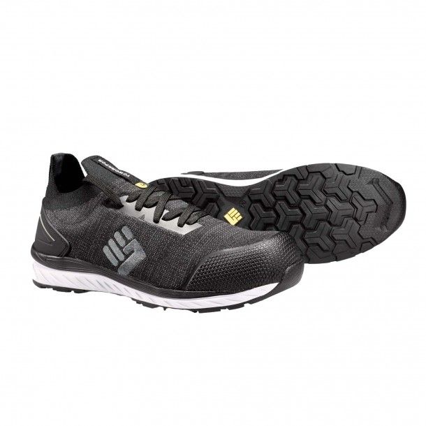 Sapato de Segurança em Knit Preto com Biqueira Alumínio Cool Down S1P ToWorkFor Sapato de Segurança em Knit Preto com Biqueira Alumínio Cool Down S1P ToWorkFor