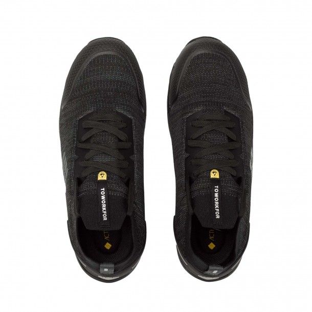 Sapato de Segurança em Knit Preto com Biqueira Alumínio Cool Down S1P ToWorkFor Sapato de Segurança em Knit Preto com Biqueira Alumínio Cool Down S1P ToWorkFor
