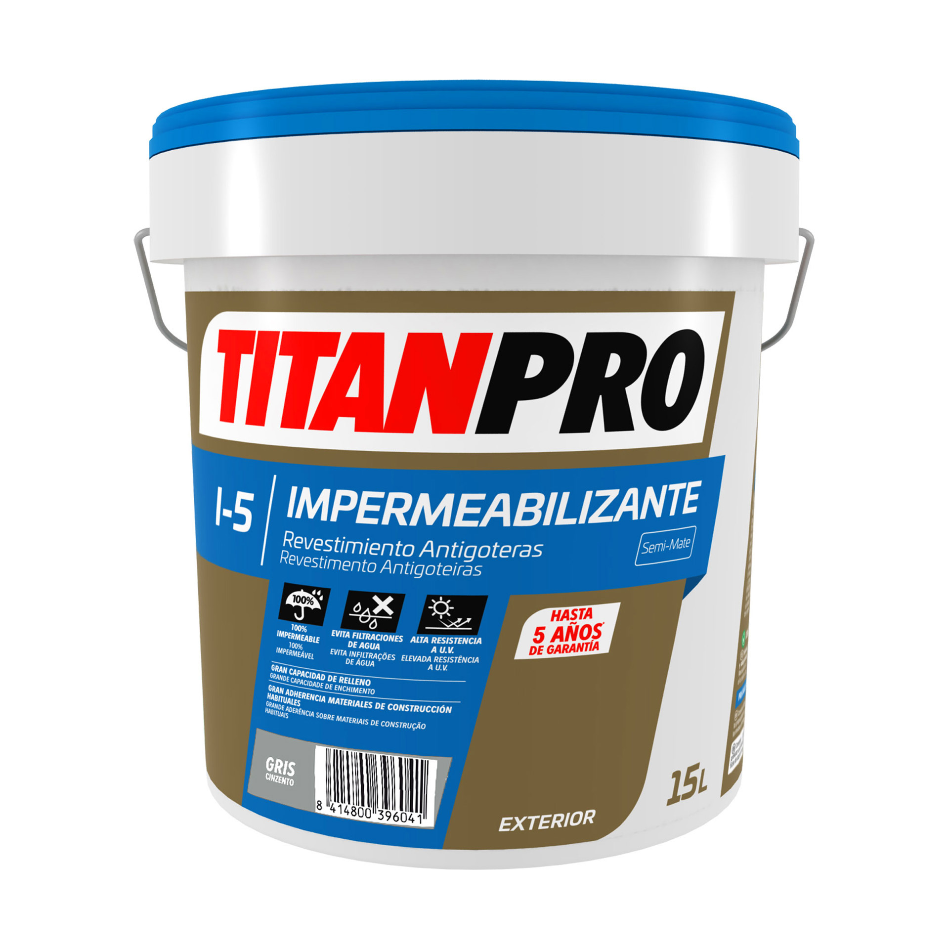 Revestimento Impermeável I5 Cinza 15L - Titan