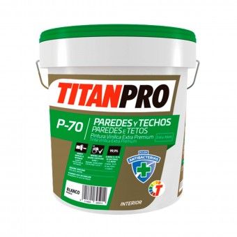 Tinta Vinlica Extra Premium P-70 Branca 4L Titan Pro
