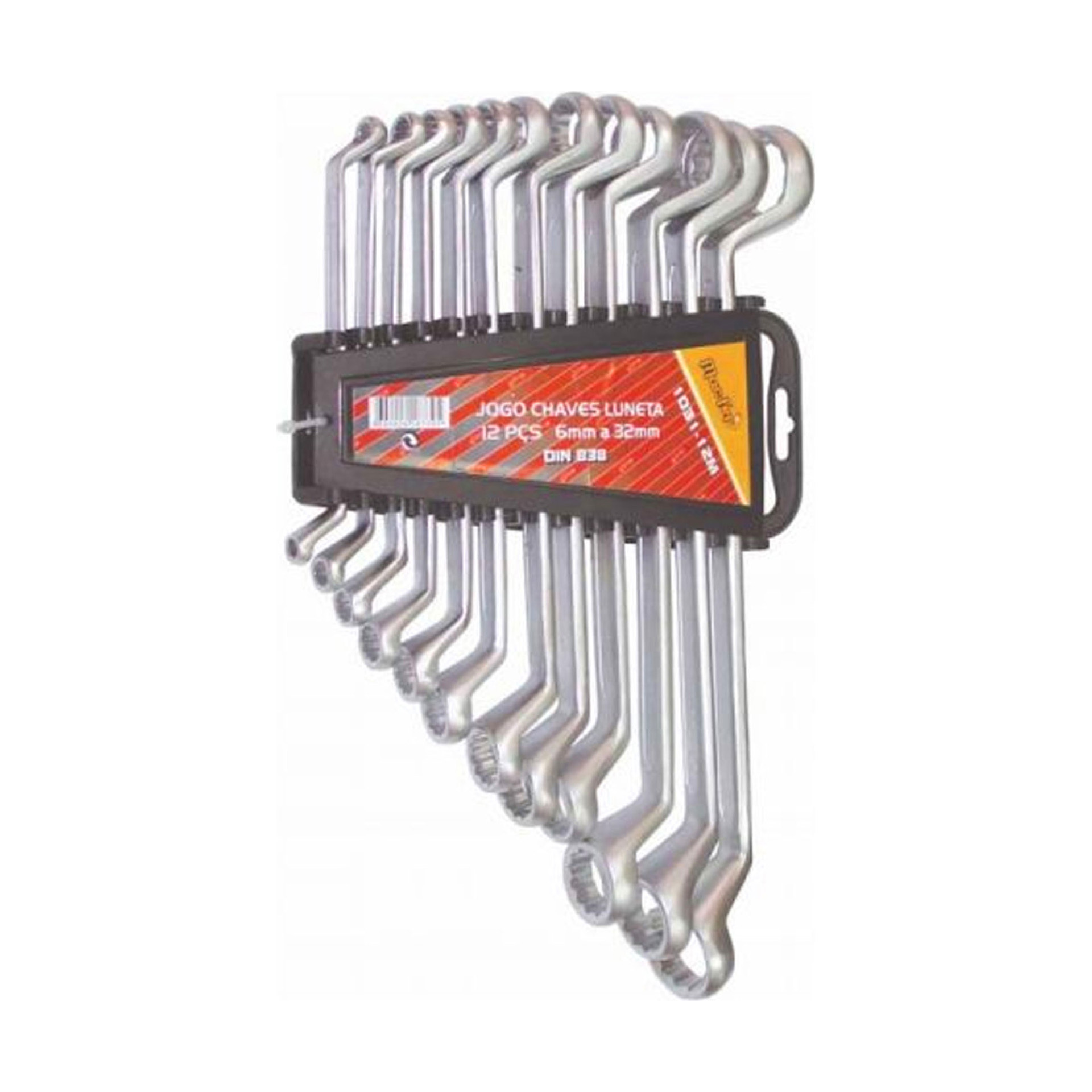 Jogo de 8 Chaves Luneta Macfer 6-22mm