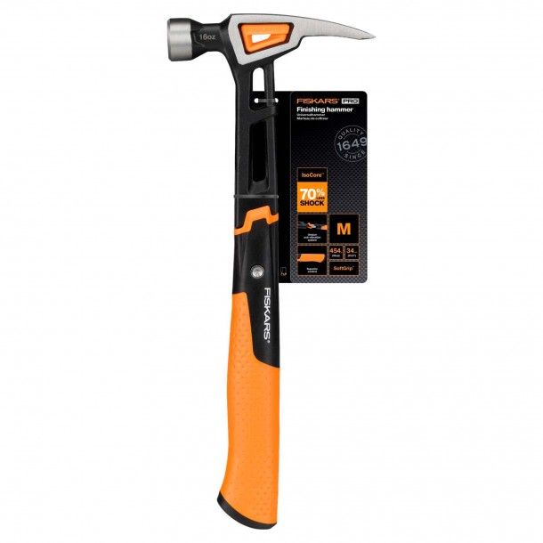 Martelo de Cofragem IsoCore M 820g Fiskars Martelo de Cofragem IsoCore M 820g Fiskars