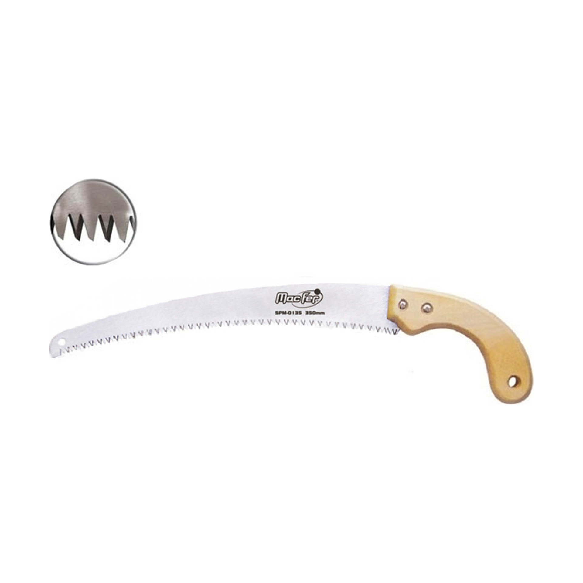 Serrote de Poda Curvo com Cabo Madeira 35cm