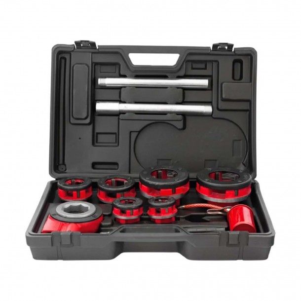 Tarraxa Manual para Tubos 1/2" a 2" 6 Peças Macfer Tarraxa Manual para Tubos 1/2" a 2" 6 Peças Macfer