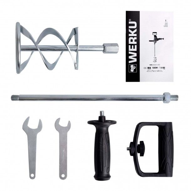 Misturador Elétrico 1050W WK403140 Werku Misturador Elétrico 1050W WK403140 Werku