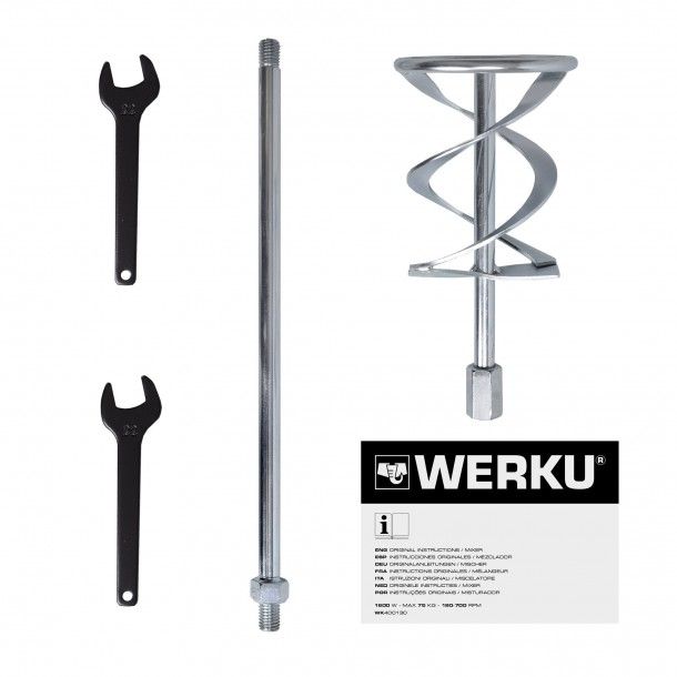Misturador Elétrico 1600W WK400130 Werku Misturador Elétrico 1600W WK400130 Werku