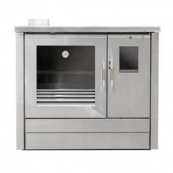Fogo a Lenha 6,8KW Sada Fumo Esquerda ME16 Tropical Metlor