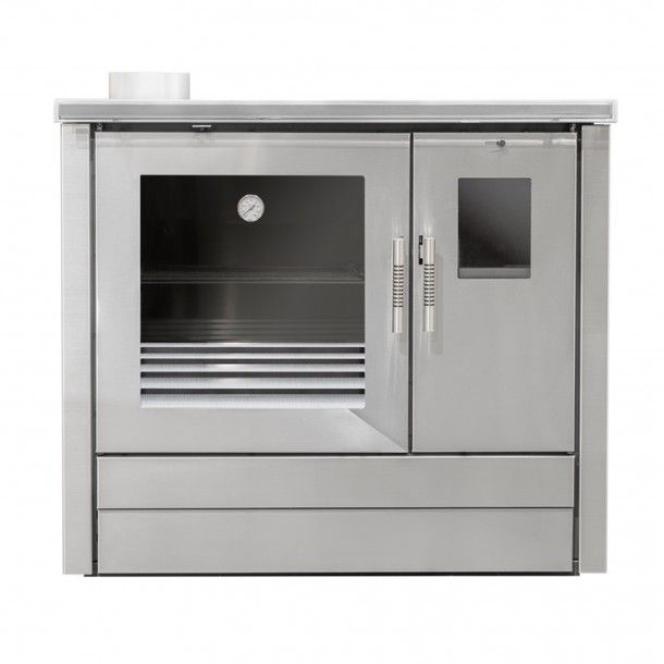 Fogo a Lenha 6,8KW Sada Fumo Esquerda ME16 Tropical Metlor