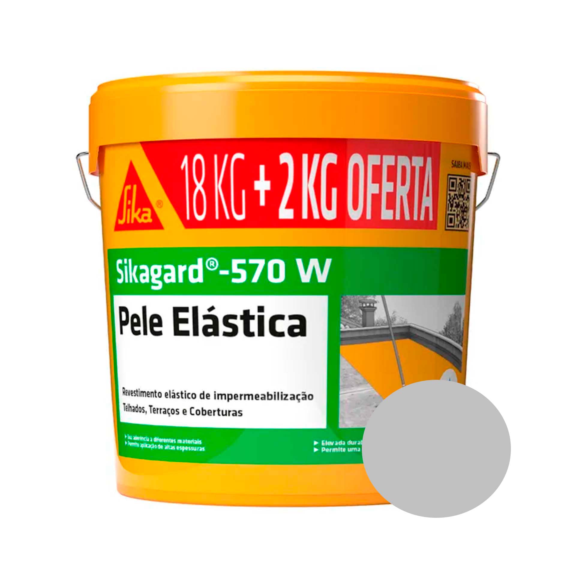Membrana Impermeabilizante Elástica SikaGard 570W 18+2kg Oferta