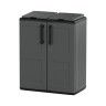 Armário para Lixo 68x37x84cm Cinza ArtPlast Mader Armário para Lixo 68x37x84cm Cinza ArtPlast Mader