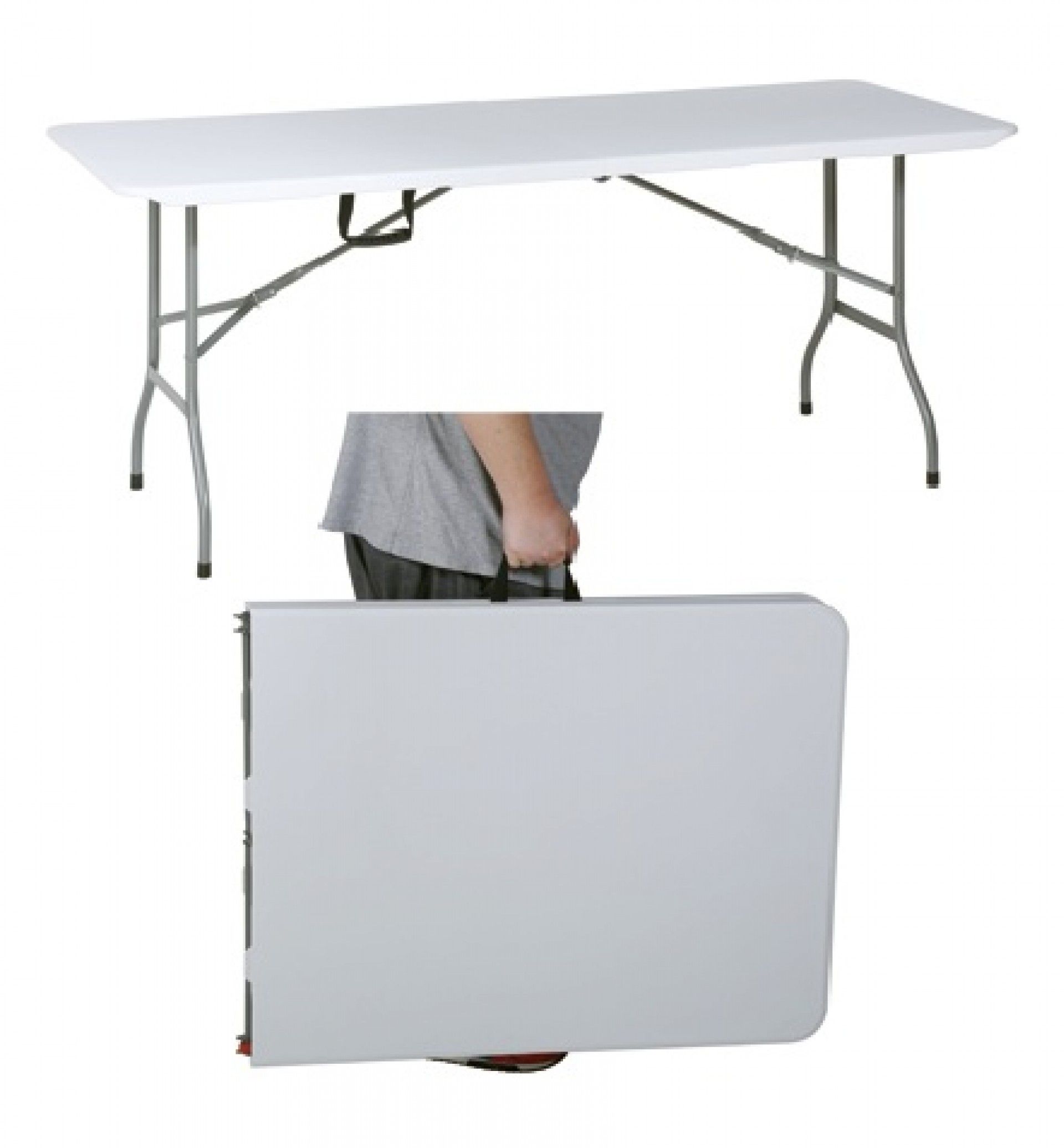 Mesa de Jardim Dobrável 180x70x74cm