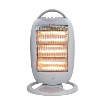 Aquecedor Halogneo Giratrio 1200W Bekitro Niaros