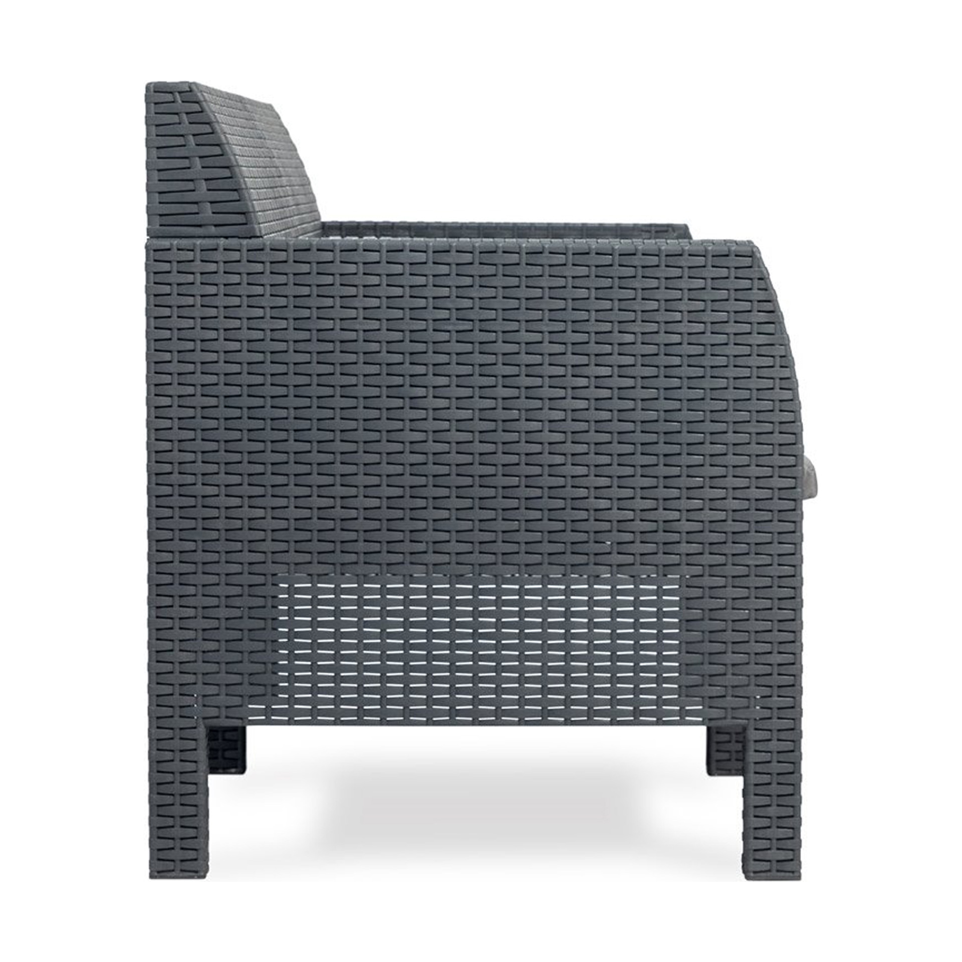 Conjunto Jardim Mesa e 4 Lugares com Sofá Toomax