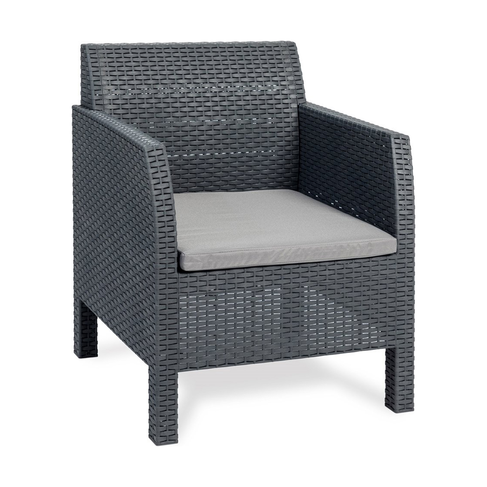 Conjunto Jardim Mesa e 4 Lugares com Sofá Toomax